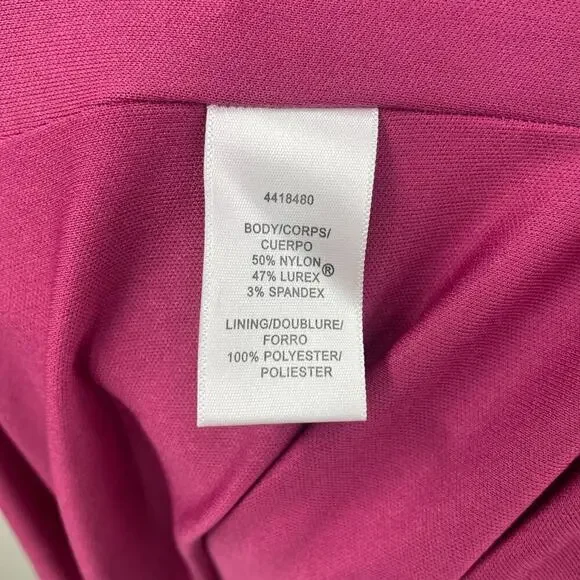 63. Monique Lhuillier Maxi Dress Womens 12 Sparkly Swiftie Cocktail Shimmery - Picture 9 of 9